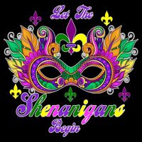 Mardi Gras Shenanigans Cooling Performance Crew T-Shirt