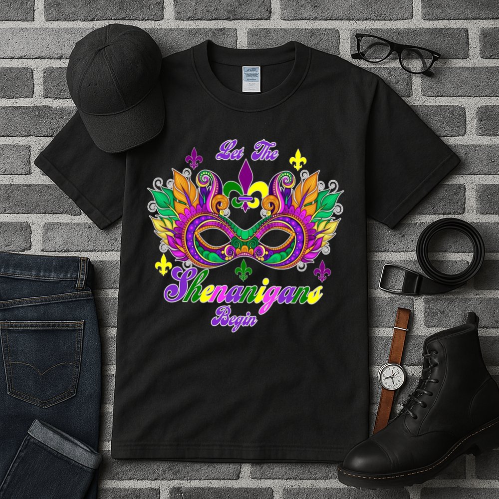 Mardi Gras Shenanigans Tall T-Shirt