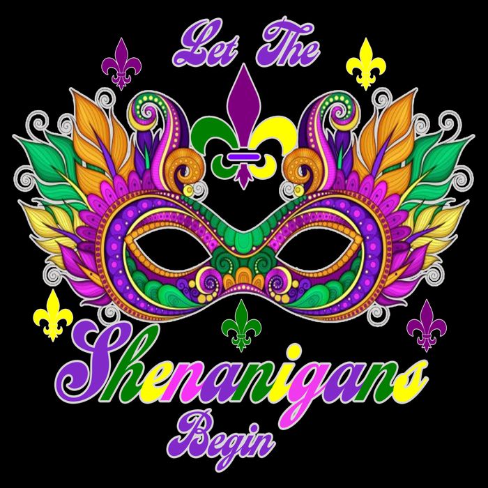 Mardi Gras Shenanigans Flatbill Hat