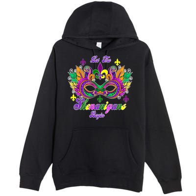 Mardi Gras Shenanigans Premium Pullover Hoodie