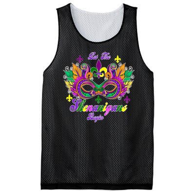 Mardi Gras Shenanigans Mesh Reversible Basketball Jersey Tank