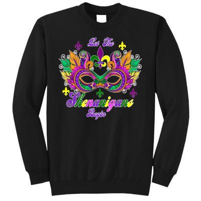 Mardi Gras Shenanigans Tall Sweatshirt