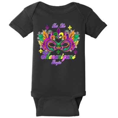 Mardi Gras Shenanigans Baby Bodysuit