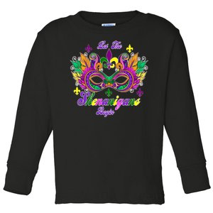 Mardi Gras Shenanigans Toddler Long Sleeve Shirt