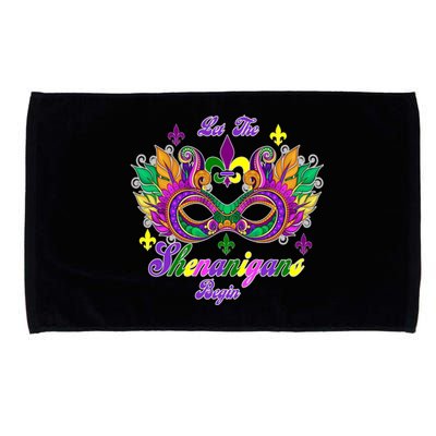 Mardi Gras Shenanigans Microfiber Hand Towel