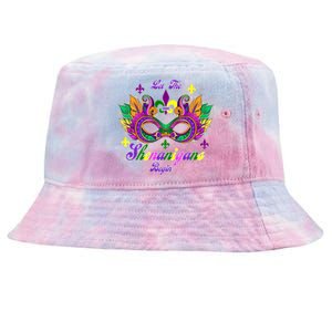 Mardi Gras Shenanigans Tie-Dyed Bucket Hat