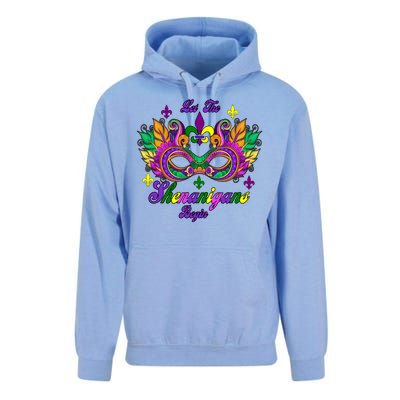 Mardi Gras Shenanigans Unisex Surf Hoodie