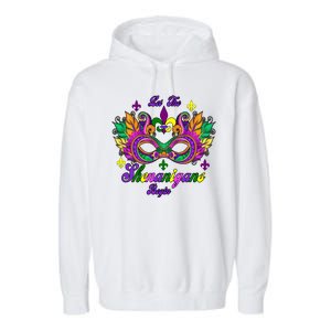 Mardi Gras Shenanigans Garment-Dyed Fleece Hoodie