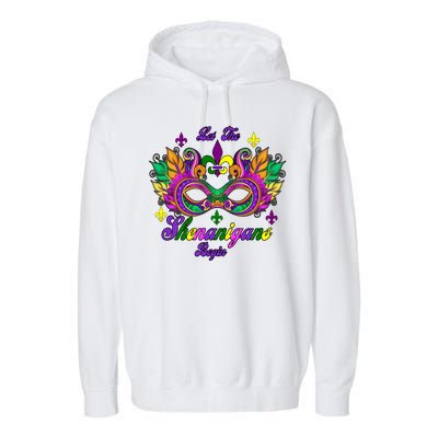 Mardi Gras Shenanigans Garment-Dyed Fleece Hoodie