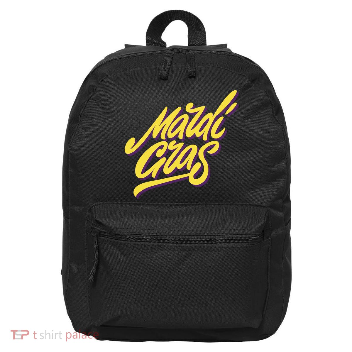 Mardi Gras Simple Style 16 in Basic Backpack