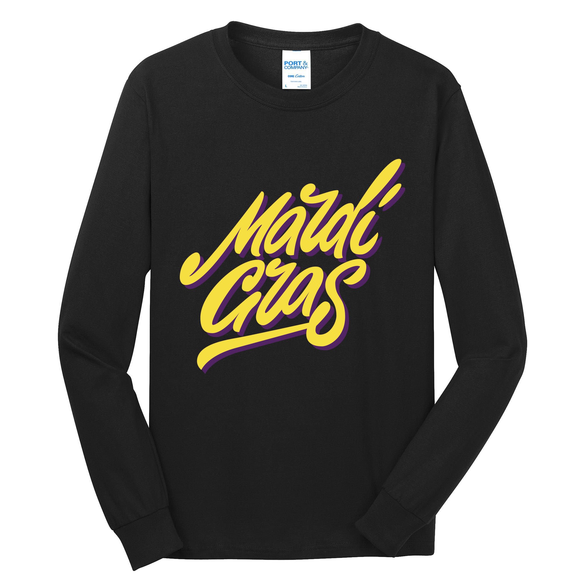 Mardi Gras Simple Style Tall Long Sleeve T-Shirt