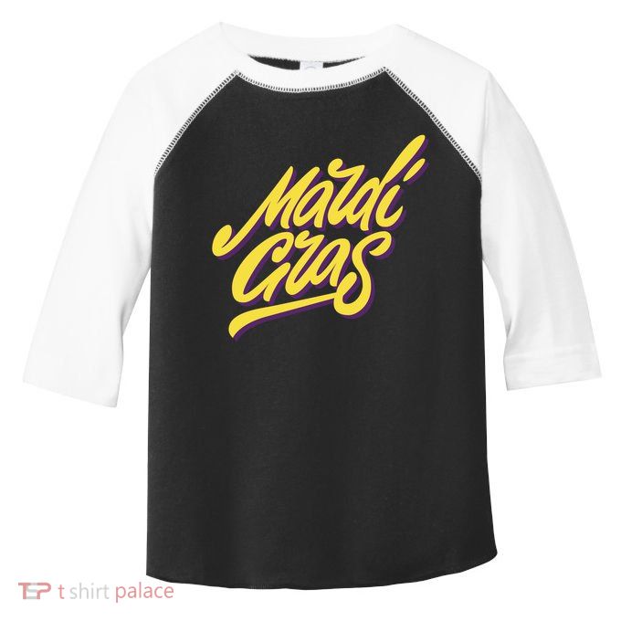 Mardi Gras Simple Style Toddler Fine Jersey T-Shirt