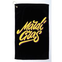 Mardi Gras Simple Style Golf Towel