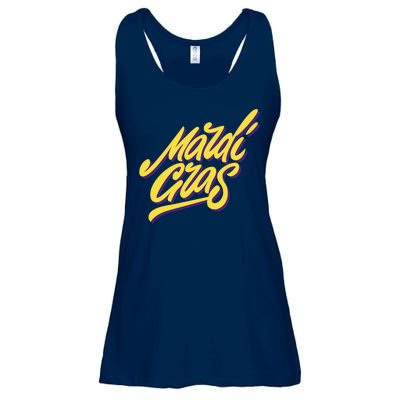 Mardi Gras Simple Style Ladies Essential Flowy Tank