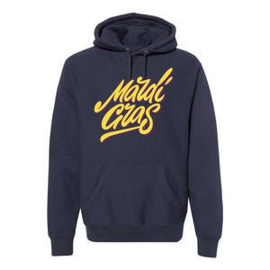 Mardi Gras Simple Style Premium Hoodie