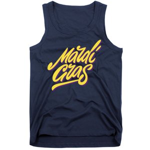 Mardi Gras Simple Style Tank Top