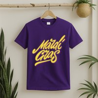 Mardi Gras Simple Style T-Shirt