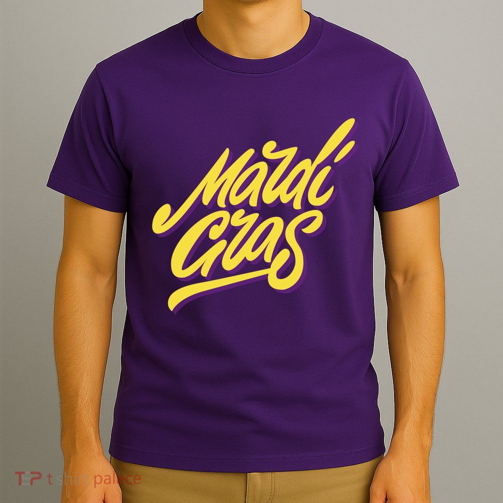 Mardi Gras Simple Style T-Shirt