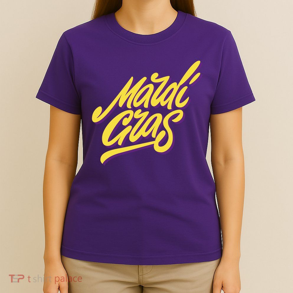 Mardi Gras Simple Style T-Shirt