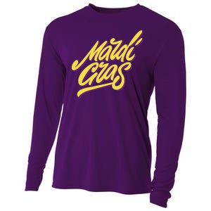 Mardi Gras Simple Style Cooling Performance Long Sleeve Crew