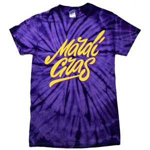 Mardi Gras Simple Style Tie-Dye T-Shirt