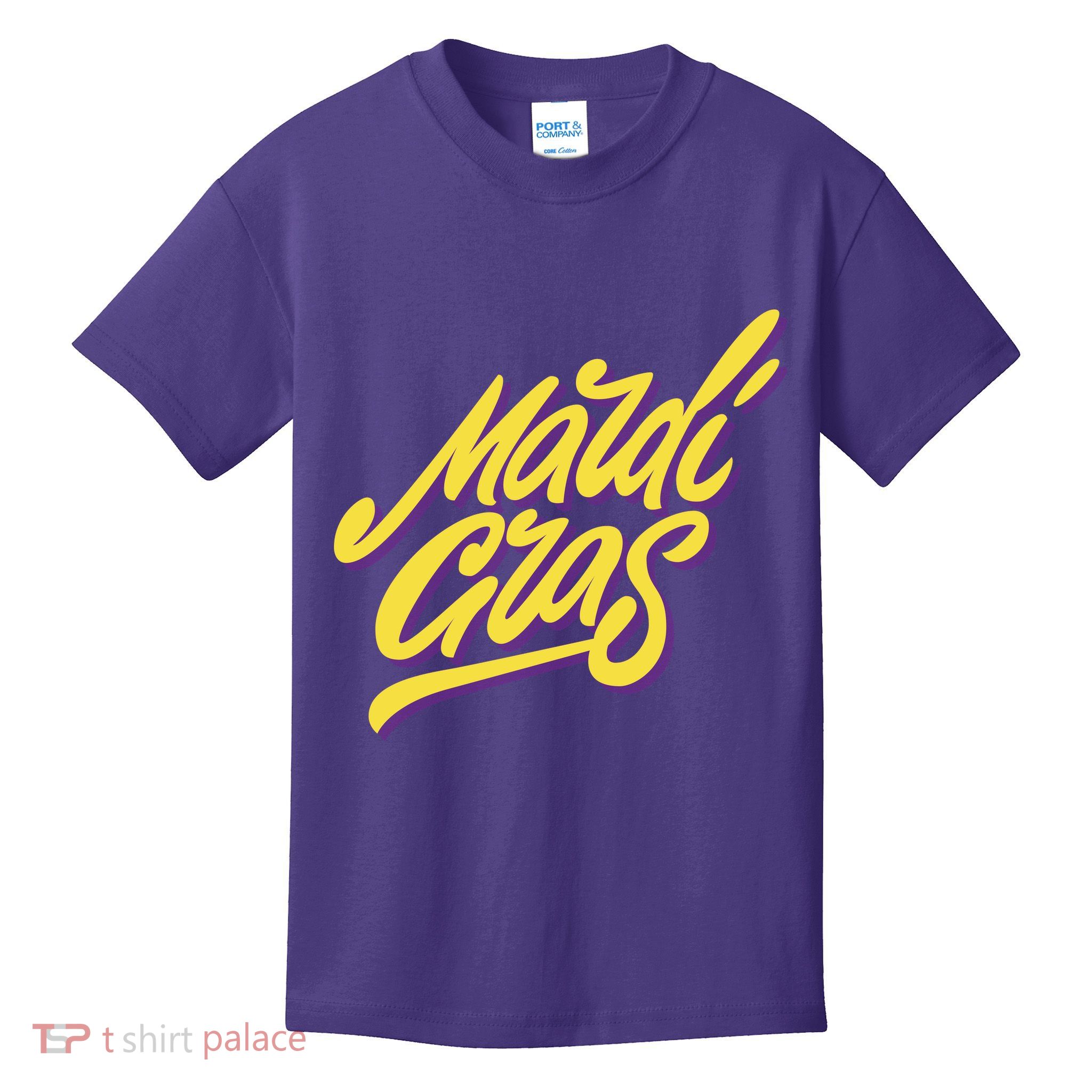 Mardi Gras Simple Style Kids T-Shirt