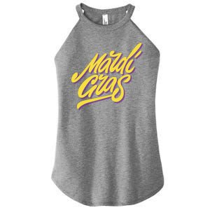 Mardi Gras Simple Style Women’s Perfect Tri Rocker Tank