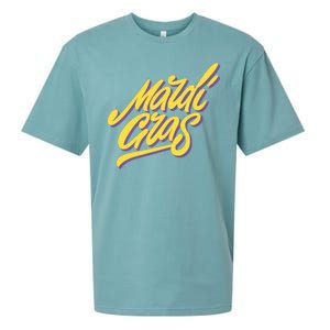 Mardi Gras Simple Style Sueded Cloud Jersey T-Shirt