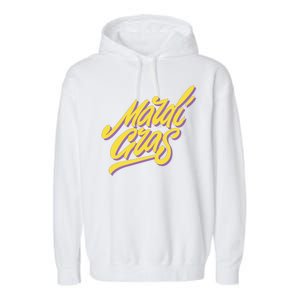 Mardi Gras Simple Style Garment-Dyed Fleece Hoodie