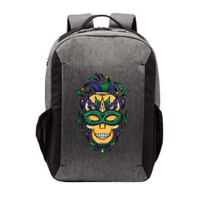 Mardi Gras Skull Mask  Vector Backpack