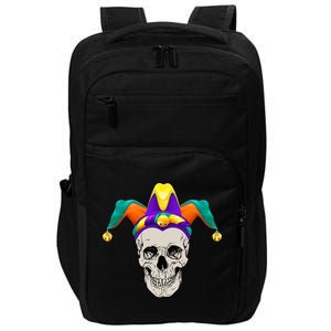 Mardi Gras Skull Party Hard Impact Tech Backpack