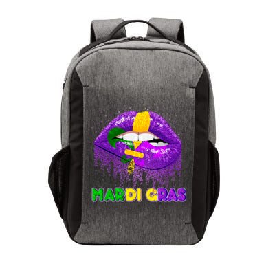 Mardi Gras Sparkle Lips Vector Backpack