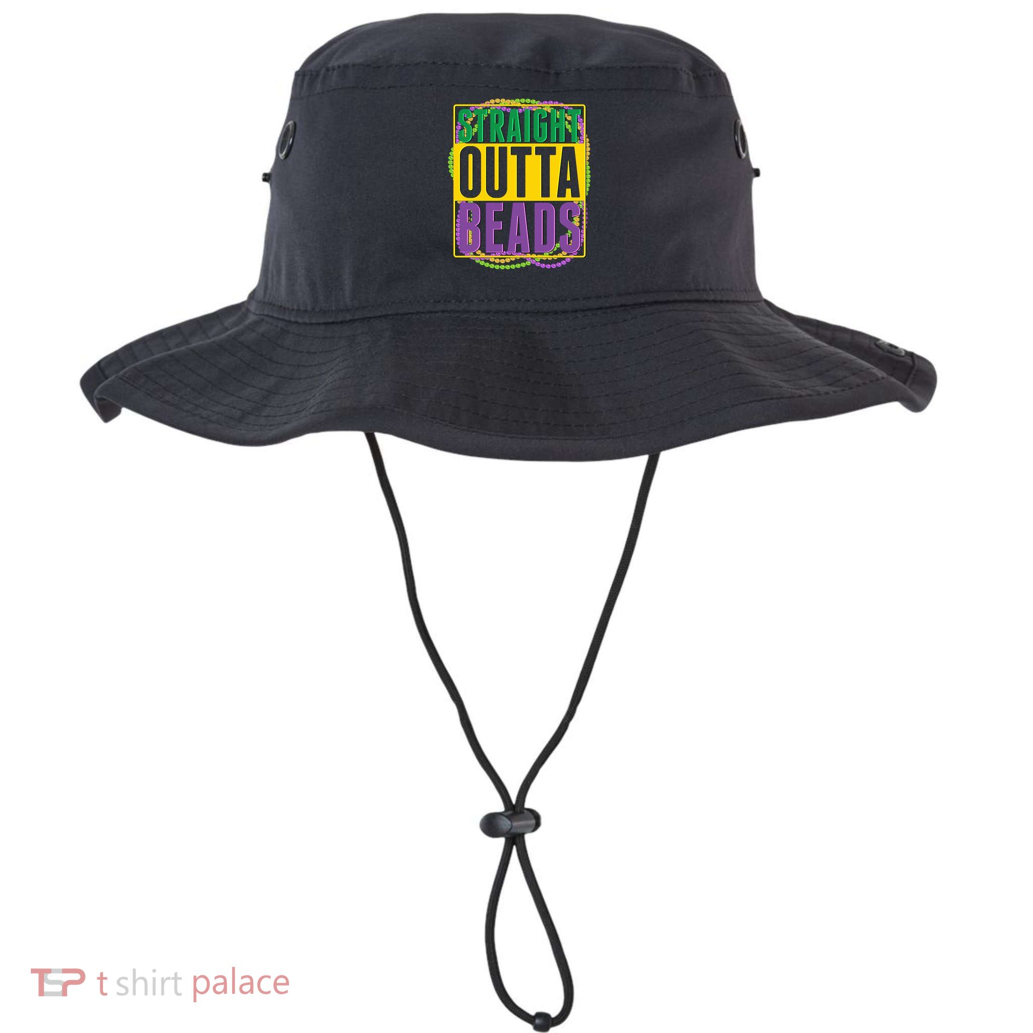 Mardi Gras Straight Outta Beads  Legacy Cool Fit Booney Bucket Hat