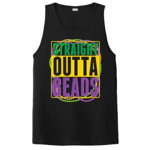 Mardi Gras Straight Outta Beads  PosiCharge Competitor Tank