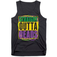 Mardi Gras Straight Outta Beads  Tank Top