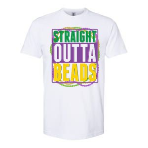 Mardi Gras Straight Outta Beads  Softstyle CVC T-Shirt