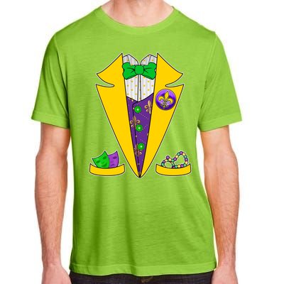 Mardi Gras Tuxedo Adult ChromaSoft Performance T-Shirt