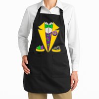Mardi Gras Tuxedo Apron