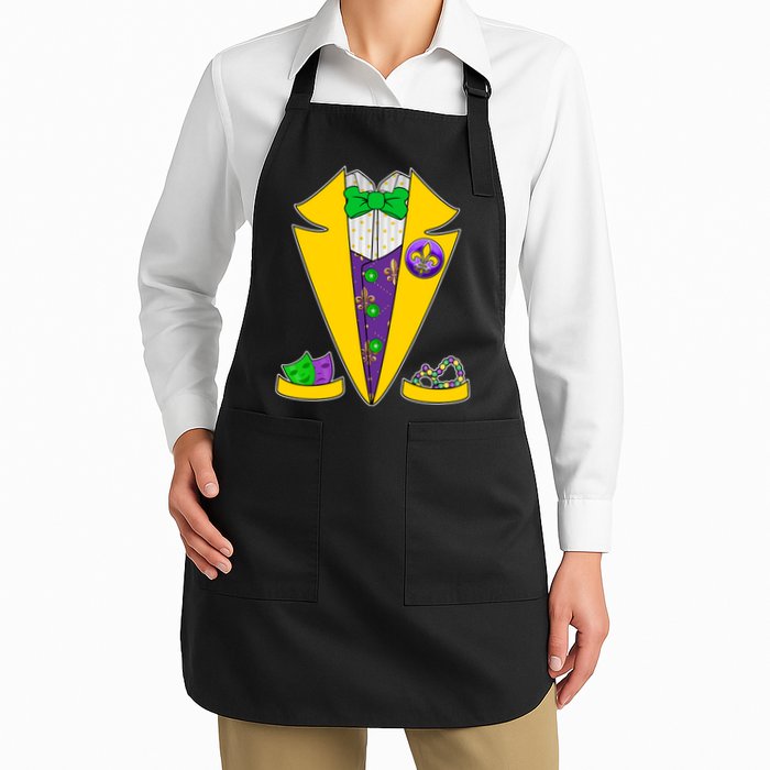 Mardi Gras Tuxedo Apron