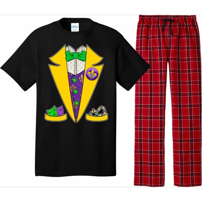 Mardi Gras Tuxedo Pajama Set