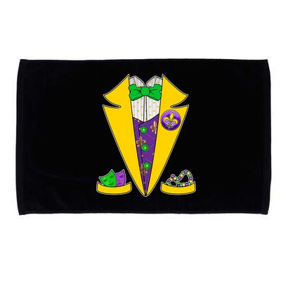 Mardi Gras Tuxedo Microfiber Hand Towel