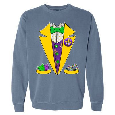 Mardi Gras Tuxedo Garment-Dyed Sweatshirt