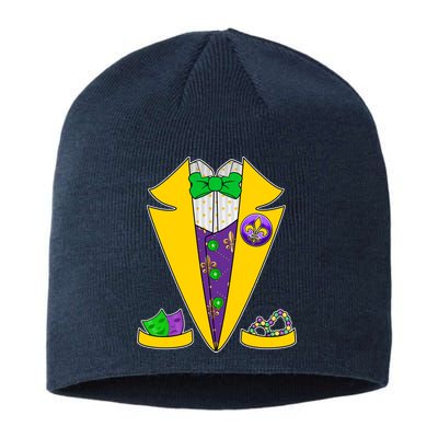 Mardi Gras Tuxedo Sustainable Beanie