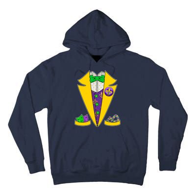 Mardi Gras Tuxedo Tall Hoodie