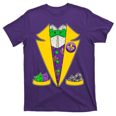 Mardi Gras Tuxedo T-Shirt