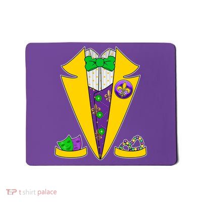 Mardi Gras Tuxedo Mousepad