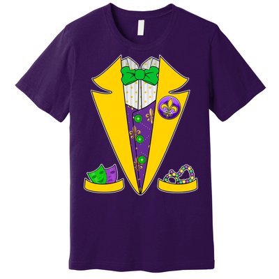 Mardi Gras Tuxedo Premium T-Shirt