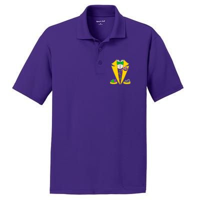 Mardi Gras Tuxedo PosiCharge RacerMesh Polo