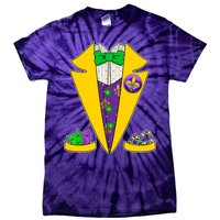 Mardi Gras Tuxedo Tie-Dye T-Shirt