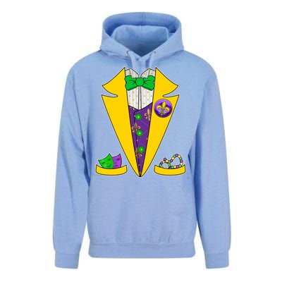 Mardi Gras Tuxedo Unisex Surf Hoodie